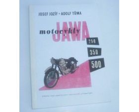 NÁVOD - KNIHA NA OBSLUHU - MOTOCYKLY JAWA 250, 350, 500 (TŮMA, JOZÍF)